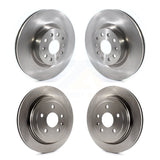 Front Rear Disc Brake Rotors Kit For Cadillac CTS K8-101666