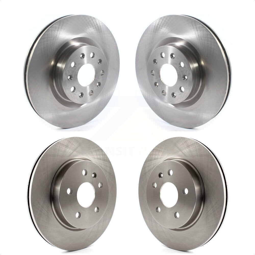 Front Rear Disc Brake Rotors Kit For Cadillac CT6 Chevrolet CT5 Camaro K8-101667
