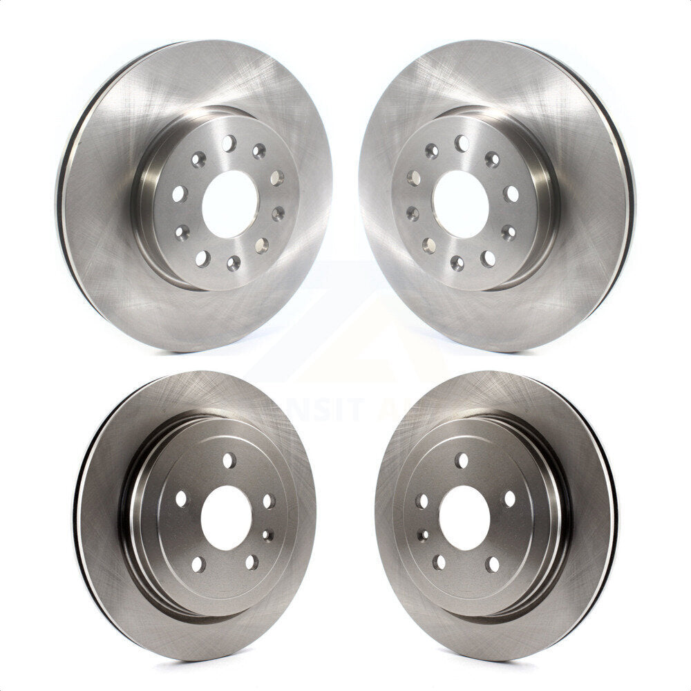 Front Rear Disc Brake Rotors Kit For Cadillac CTS K8-101669