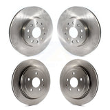Front Rear Disc Brake Rotors Kit For Cadillac CTS K8-101669