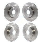 Front Rear Disc Brake Rotors Kit For 2016-2018 Buick Envision With 315mm Diameter Rotor K8-101672