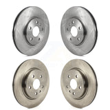 Front Rear Disc Brake Rotors Kit For Cadillac XT4 Buick Envision K8-101673