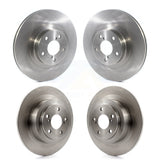 Front Rear Disc Brake Rotors Kit For 2005-2006 Subaru Baja Turbocharged With 292mm Diameter Rotor K8-101686