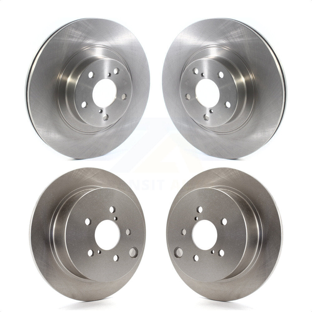 Front Rear Disc Brake Rotors Kit For Subaru Forester XV Crosstrek With 292mm Diameter Rotor K8-101691