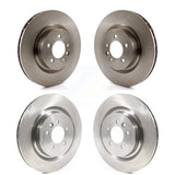 Front Rear Disc Brake Rotors Kit For 2017 Land Rover Range Sport HSE SE with GAS engine K8-101693