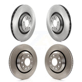 Front Rear Disc Brake Rotors Kit For 2009-2015 Audi TTS Quattro K8-101699