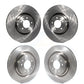 Front Rear Disc Brake Rotors Kit For Land Rover Range Sport K8-101703