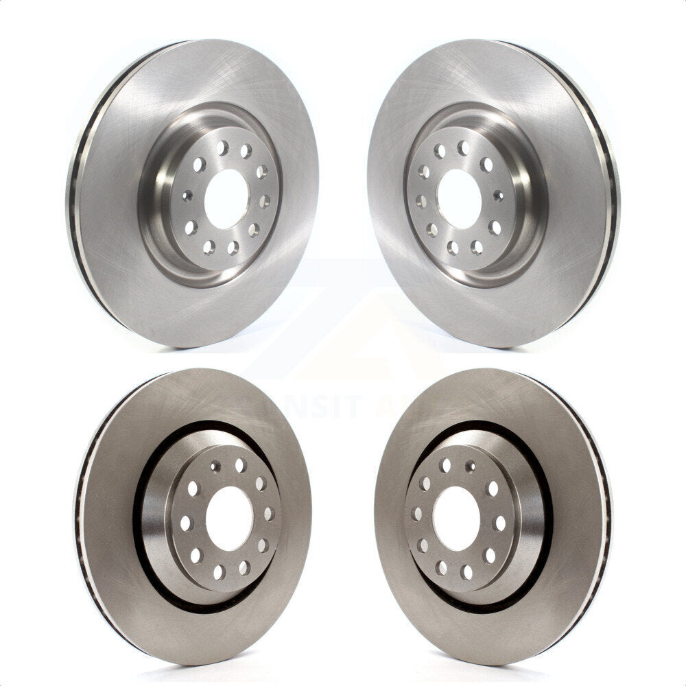 Front Rear Disc Brake Rotors Kit For Volkswagen CC Passat K8-101704