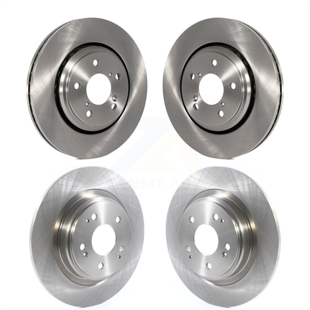 Front Rear Disc Brake Rotors Kit For Acura MDX K8-101707