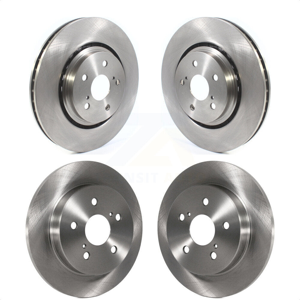Front Rear Disc Brake Rotors Kit For Toyota Camry Avalon TRD K8-101714