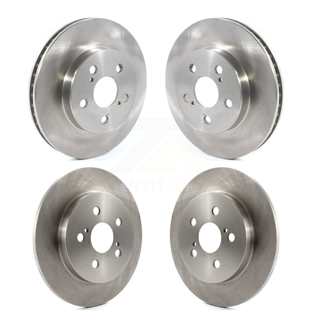 Front Rear Disc Brake Rotors Kit For Toyota Prius Corolla Prime AWD-e K8-101718