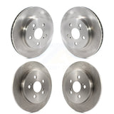Front Rear Disc Brake Rotors Kit For Toyota Prius Corolla Prime AWD-e K8-101718