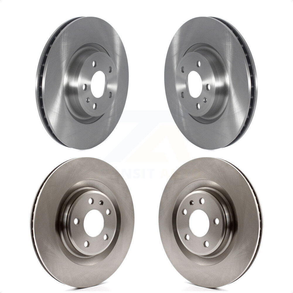 Front Rear Disc Brake Rotors Kit For Audi Q5 A5 Quattro A4 A6 Sportback allroad K8-101722