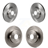 Front Rear Disc Brake Rotors Kit For Honda Accord K8-101723
