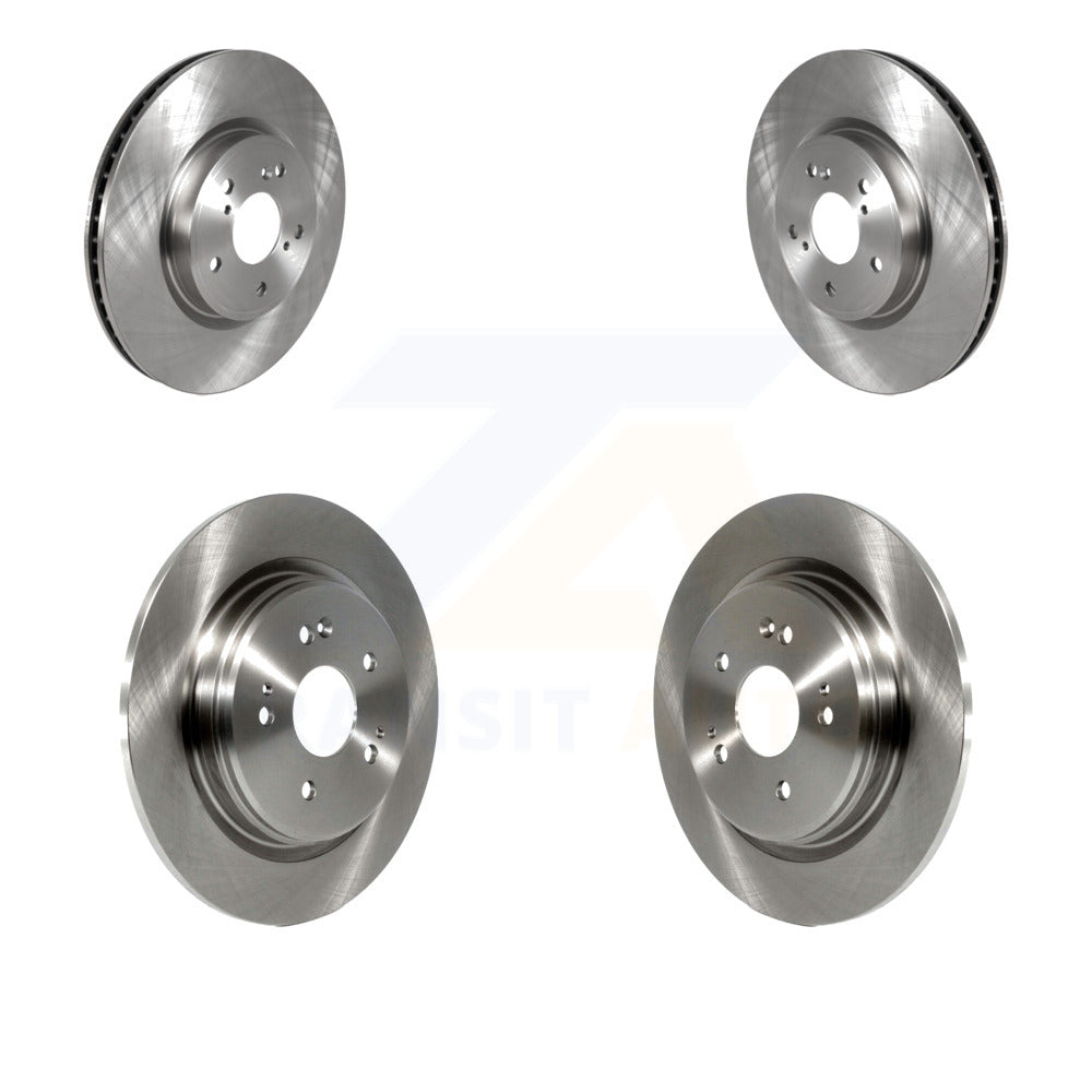 Front Rear Disc Brake Rotors Kit For Honda CR-V K8-101724