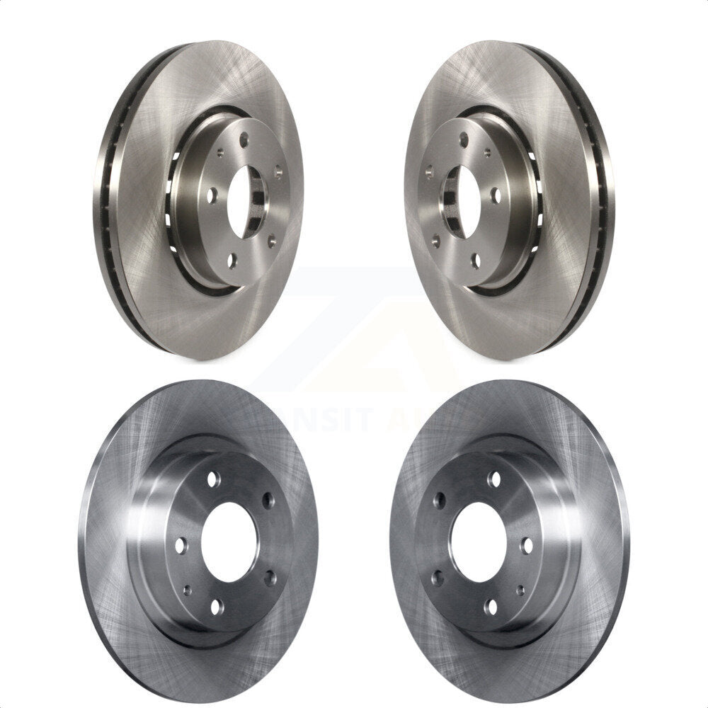 Front Rear Disc Brake Rotors Kit For 2019-2021 Mazda 6 Naturally Aspirated K8-101728