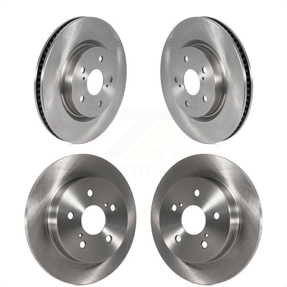 Front Rear Disc Brake Rotors Kit For Toyota Camry RAV4 Lexus ES350 Avalon ES300h UX250h UX200 C-HR ES250 Venza Corolla Cross K8-101729