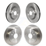 Front Rear Disc Brake Rotors Kit For Toyota Camry K8-101730