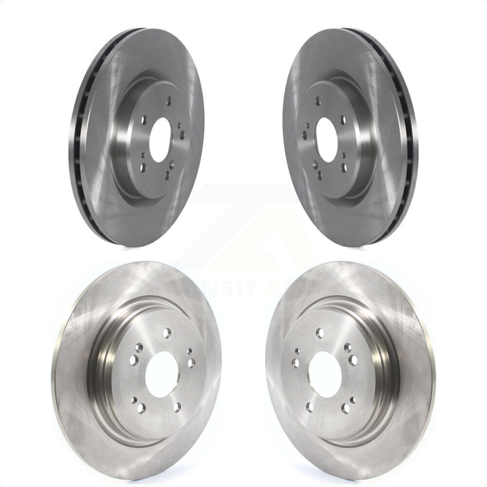Front Rear Disc Brake Rotors Kit For 2019-2022 Acura RDX K8-101735
