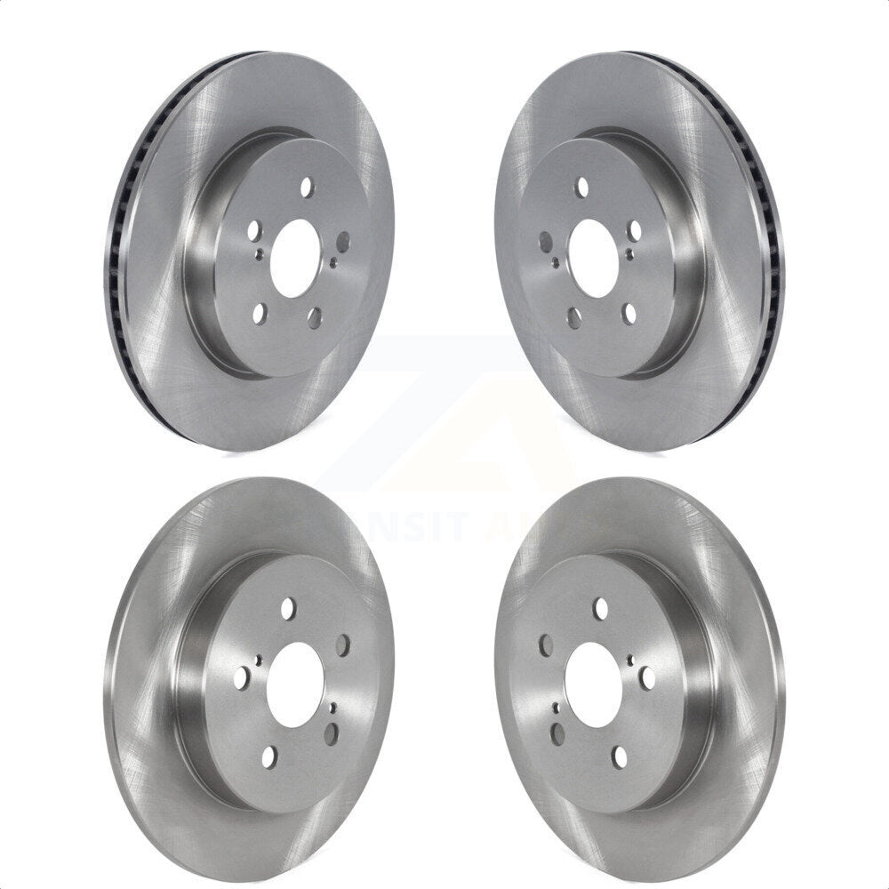 Front Rear Disc Brake Rotors Kit For Toyota Corolla K8-101739