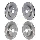 Front Rear Disc Brake Rotors Kit For Toyota Corolla K8-101739