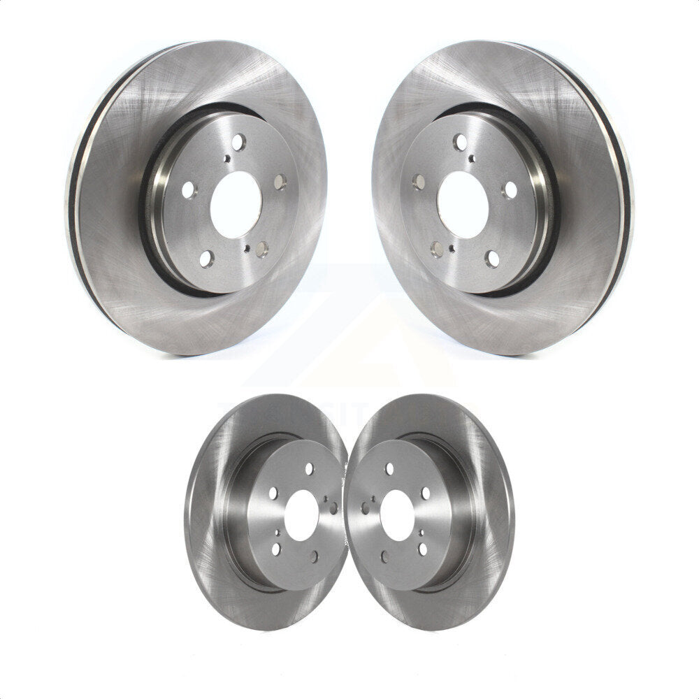 Front Rear Disc Brake Rotors Kit For Toyota C-HR K8-101741