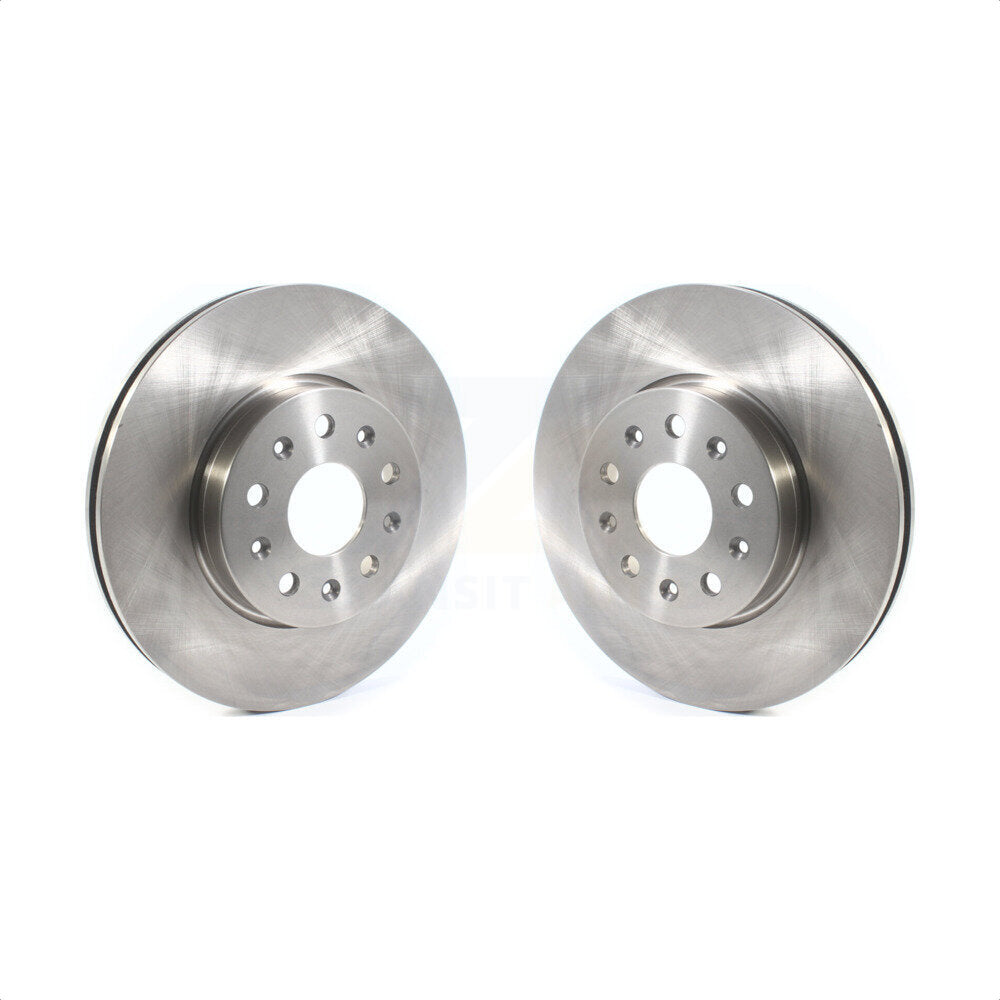 Front Disc Brake Rotors Pair For Chevrolet Camaro Cadillac CTS CT6 CT5 K8-101743
