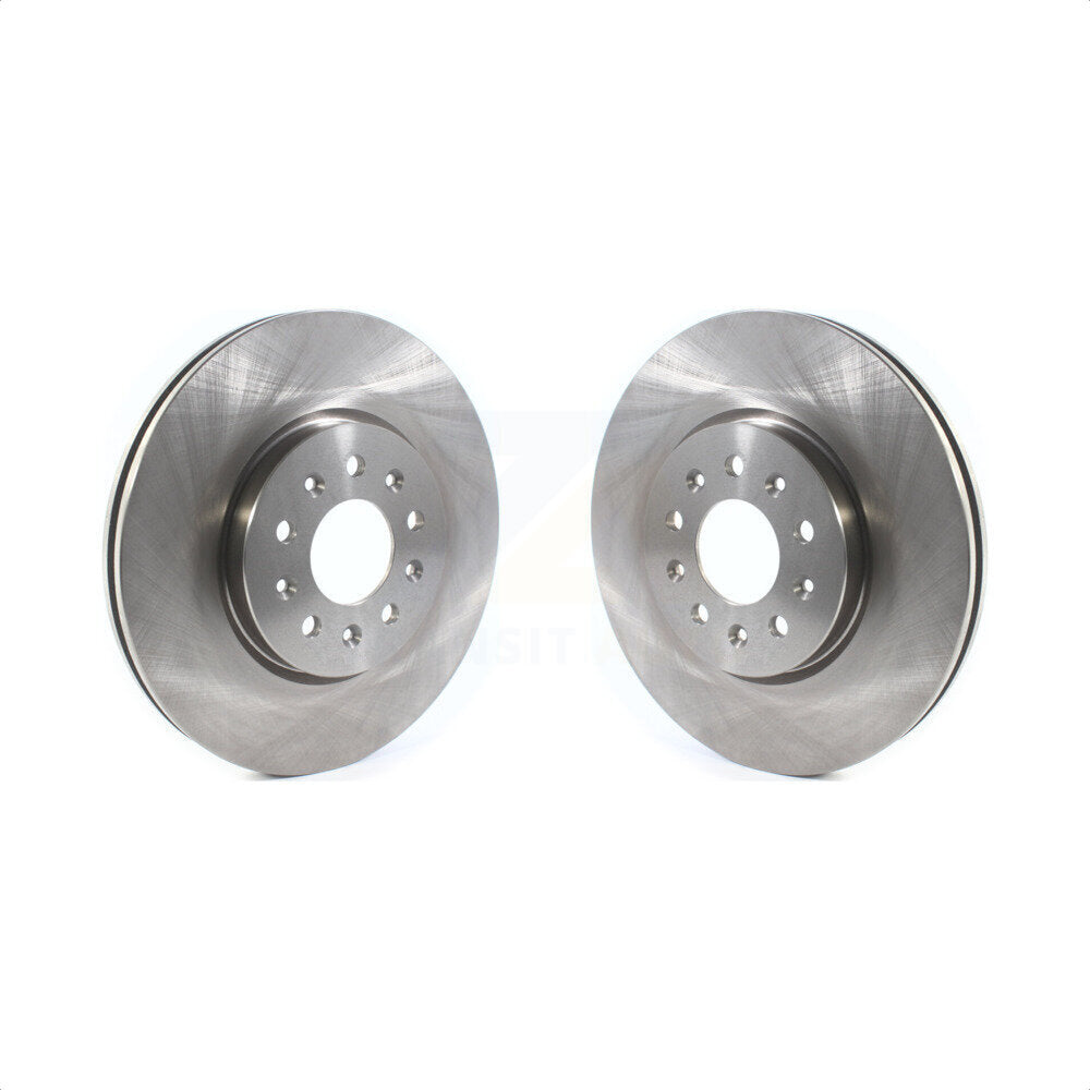 Front Disc Brake Rotors Pair For Chevrolet Equinox GMC Terrain Buick Envision LaCrosse Regal Sportback TourX K8-101744