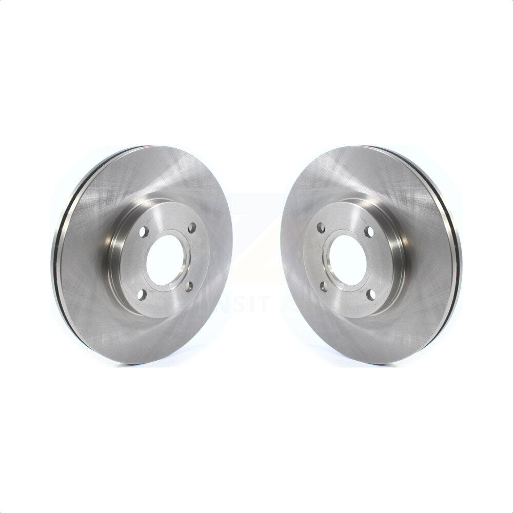 Front Disc Brake Rotors Pair For 2014-2019 Ford Fiesta ST K8-101747