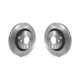 Front Disc Brake Rotors Pair For Jeep Wrangler JK With 332mm Diameter Rotor K8-101749
