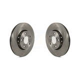 Front Disc Brake Rotors Pair For Acura RLX K8-101756