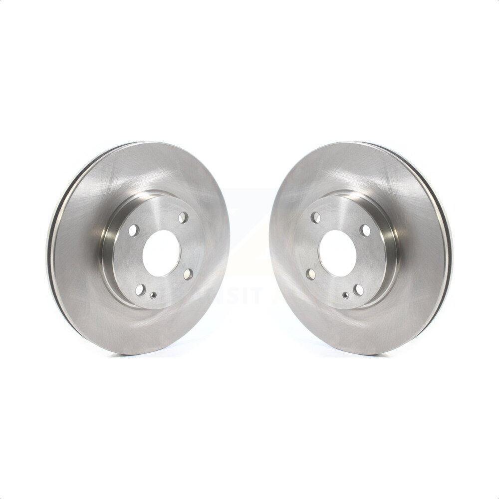Front Disc Brake Rotors Pair For Toyota Yaris iA Scion K8-101759