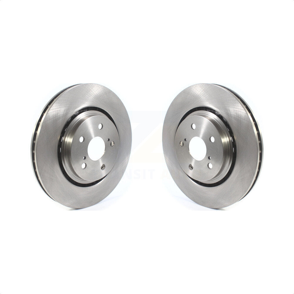 Front Disc Brake Rotors Pair For Lexus RX350 RX450h Toyota RX350L Camry RX450hL Avalon NX250 NX350 NX350h K8-101760