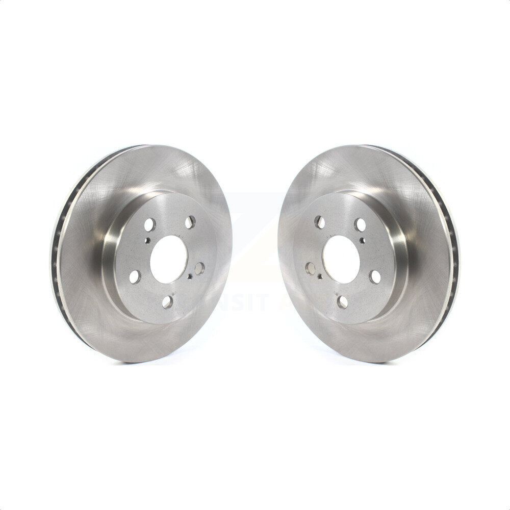 Front Disc Brake Rotors Pair For Toyota Prius Corolla Prime AWD-e K8-101761