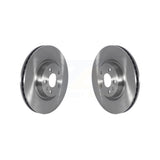 Front Disc Brake Rotors Pair For Audi Q5 A4 A5 Quattro A6 Sportback allroad K8-101764