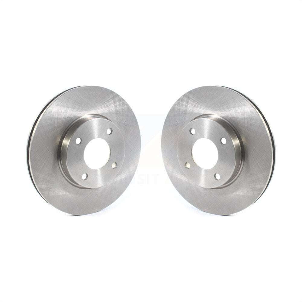 Front Disc Brake Rotors Pair For Nissan Kicks Versa K8-101770