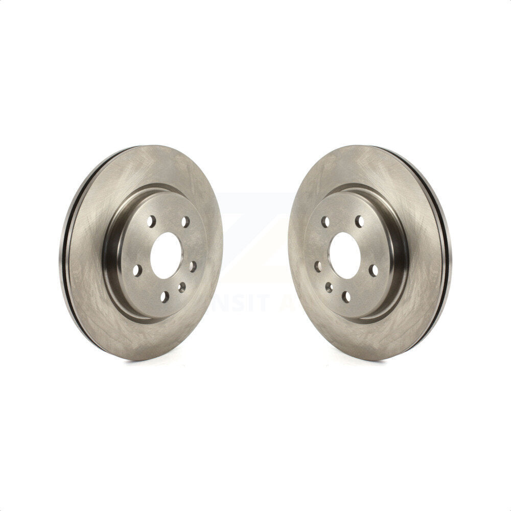 Rear Disc Brake Rotors Pair For Cadillac XT4 Buick Envision K8-101780
