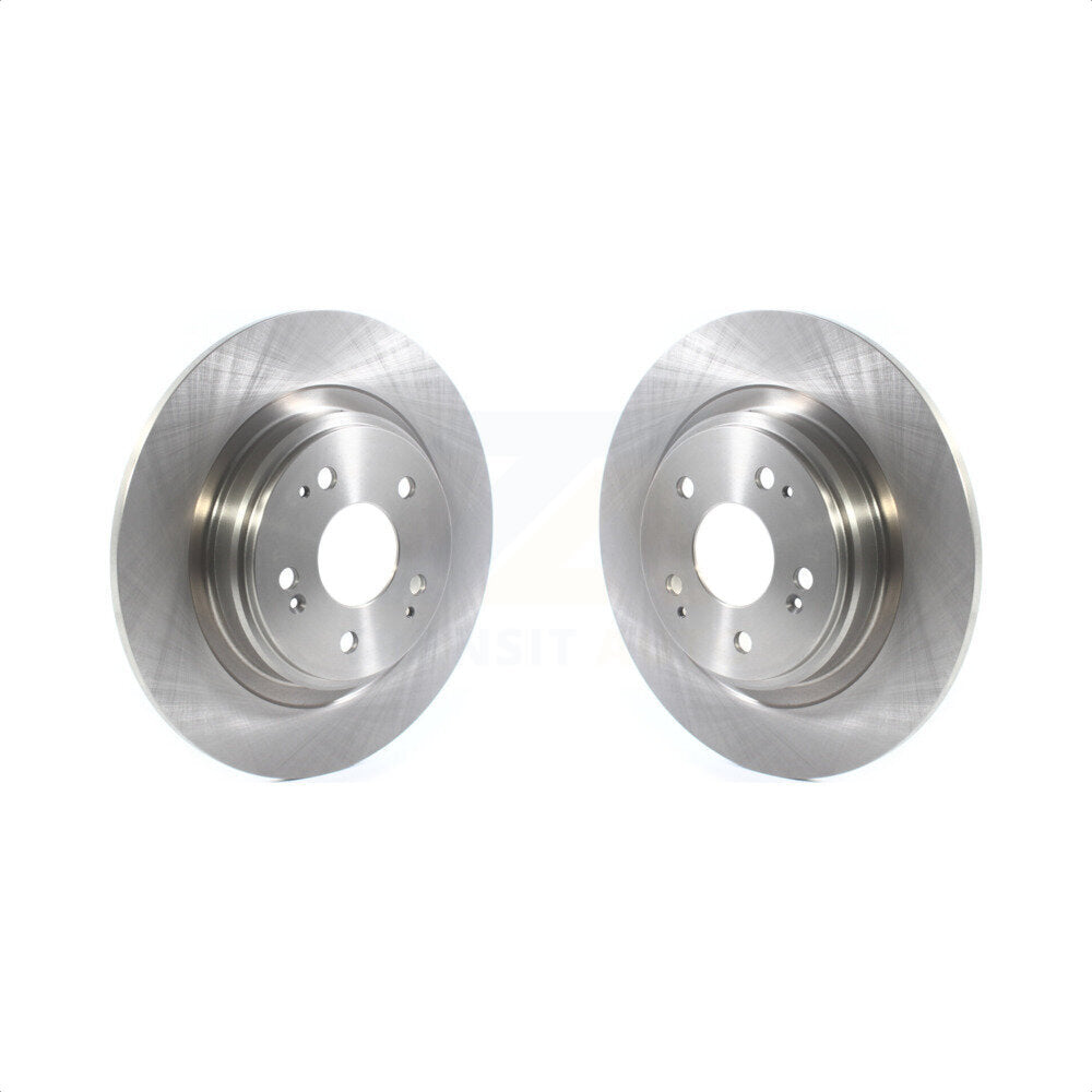 Rear Disc Brake Rotors Pair For 2017-2020 Acura MDX K8-101791