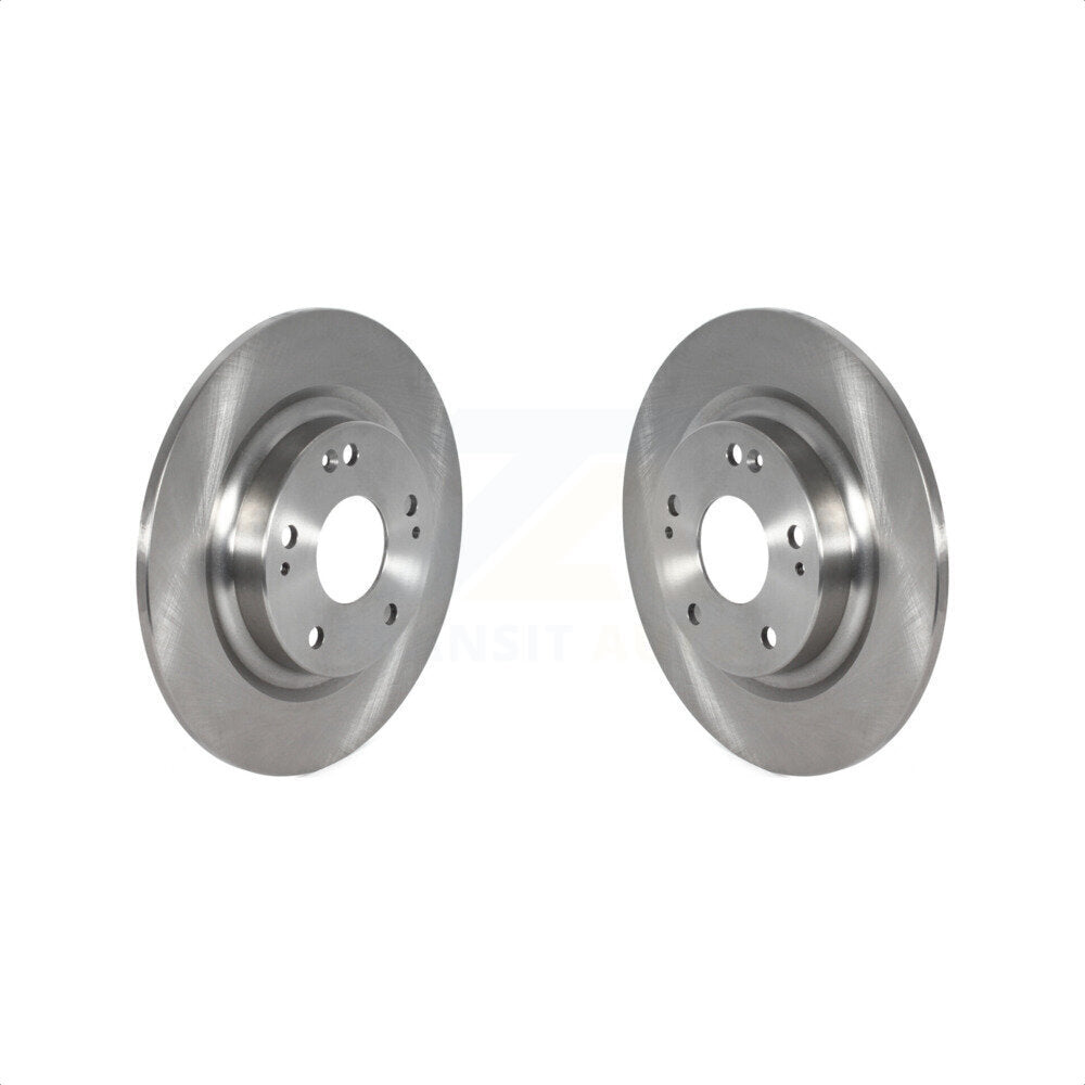 Rear Disc Brake Rotors Pair For 2017-2020 Honda Civic Si K8-101797