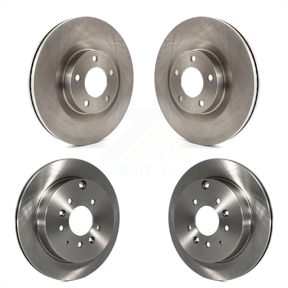 Front Rear Disc Brake Rotors Kit For Ford Edge Lincoln MKX K8-101811
