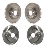 Front Rear Disc Brake Rotors Kit For Ford Edge Lincoln MKX K8-101811