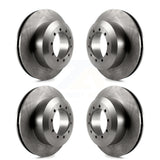 Front Rear Disc Brake Rotors Kit For Ford F59 F-53 Motorhome Chassis F-59 Commercial Stripped K8-101819