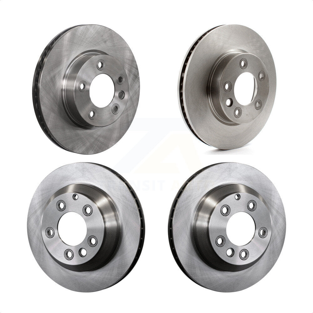 Front Rear Disc Brake Rotors Kit For Volkswagen Touareg Porsche Cayenne K8-101831