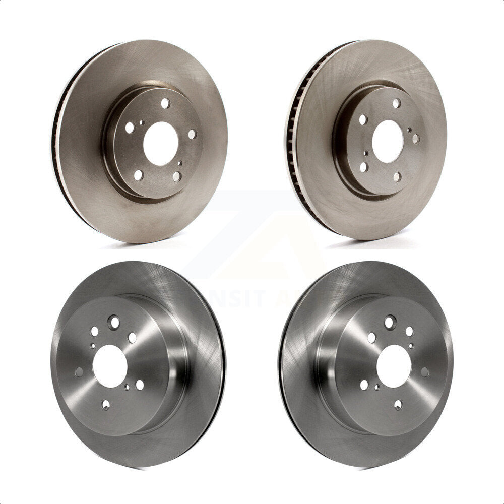 Front Rear Disc Brake Rotors Kit For Lexus IS250 GS300 K8-101834