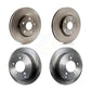 Front Rear Disc Brake Rotors Kit For Lexus IS250 Vehicles Built USA Market K8-101835
