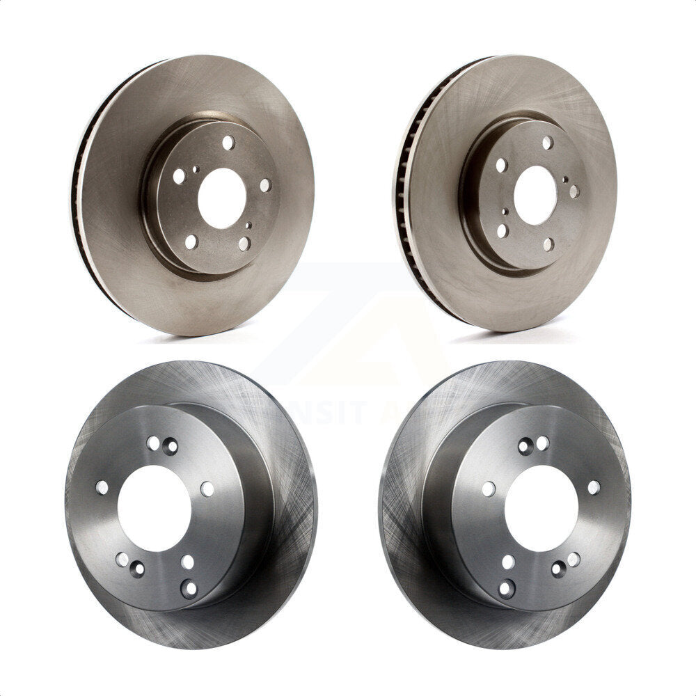 Front Rear Disc Brake Rotors Kit For Lexus IS250 Vehicles Built USA Market K8-101835