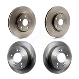 Front Rear Disc Brake Rotors Kit For Lexus IS250 Vehicles Built USA Market K8-101835