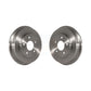 Rear Brake Drums Pair For Chevrolet Cobalt HHR Pontiac G5 K8-101882