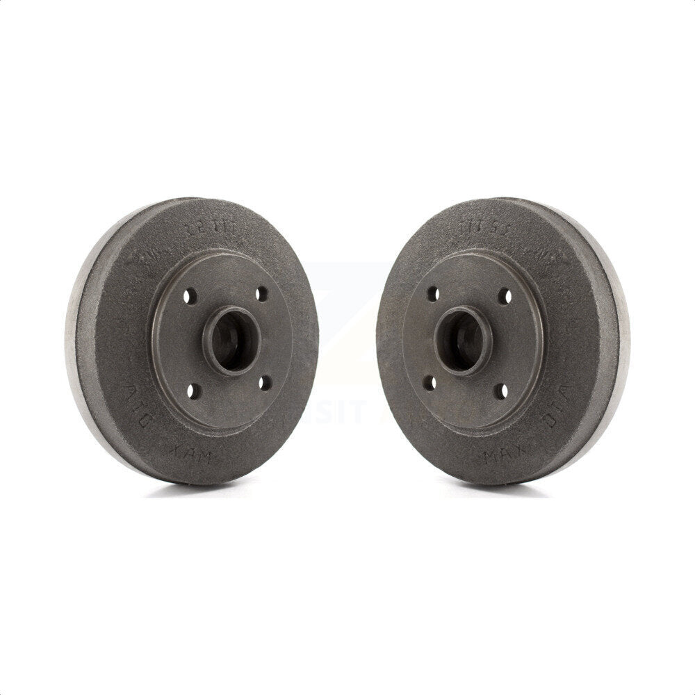 Rear Brake Drums Pair For 2003-2005 Kia Rio 4-Wheel ABS K8-101891