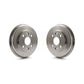 Rear Brake Drums Pair For Mazda Protege 2 Ford Escort Protege5 Mercury Tracer MX-3 323 K8-101950